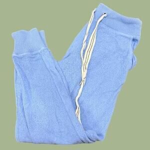Aerie baby blue fleece sweatpants